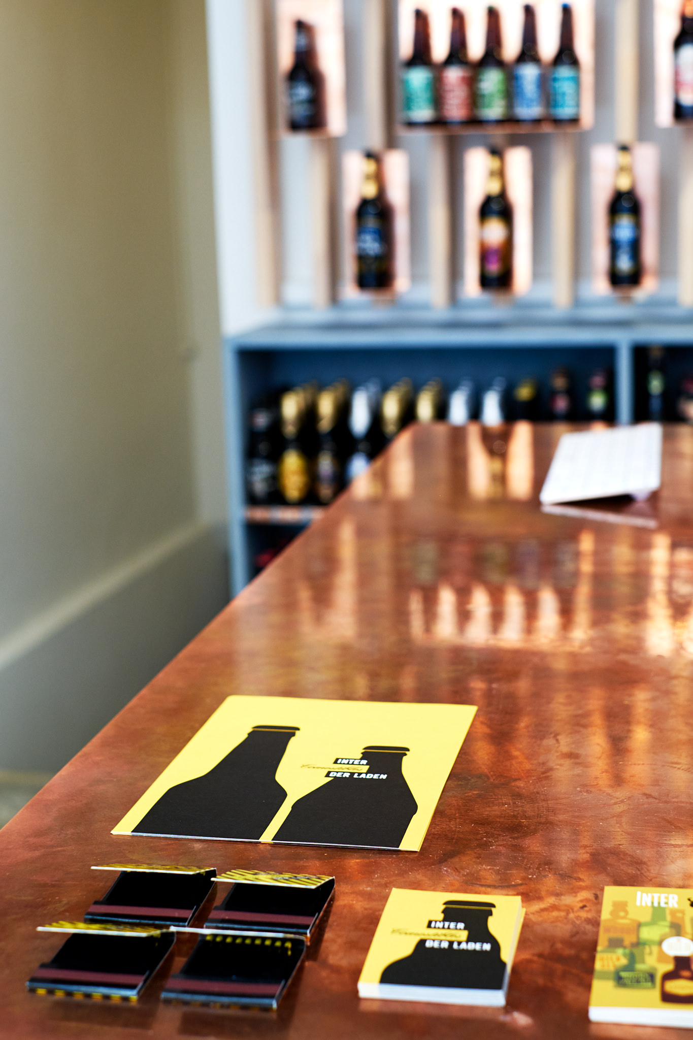 Intercomestibles Beer + drinks Shop, Zurich  I  Interior by Refurnished  /  Roland Jaggi + Friedrich Wilhelm Graf